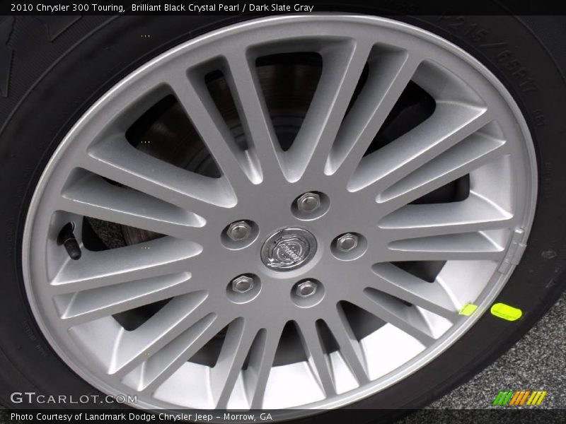 Brilliant Black Crystal Pearl / Dark Slate Gray 2010 Chrysler 300 Touring