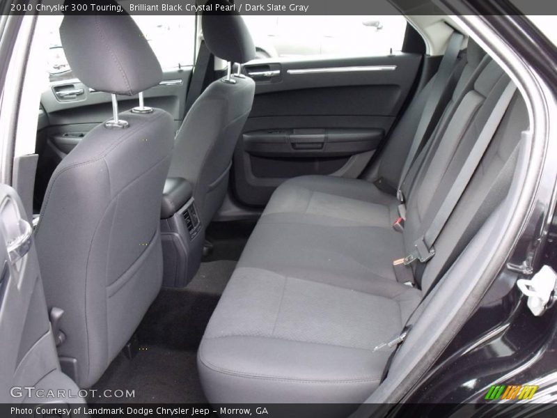 Brilliant Black Crystal Pearl / Dark Slate Gray 2010 Chrysler 300 Touring