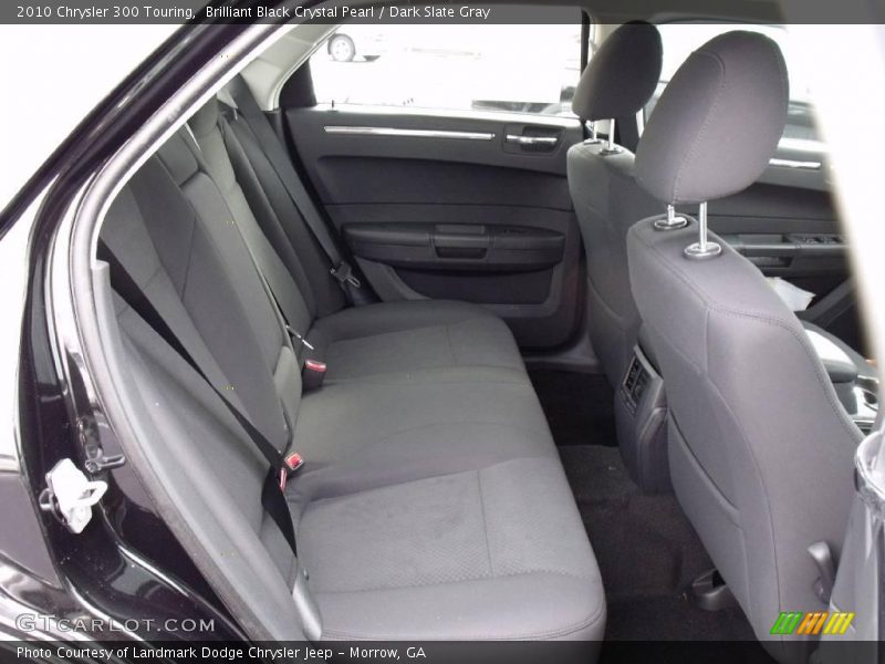 Brilliant Black Crystal Pearl / Dark Slate Gray 2010 Chrysler 300 Touring