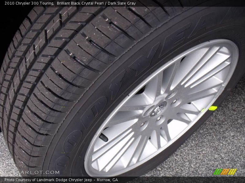 Brilliant Black Crystal Pearl / Dark Slate Gray 2010 Chrysler 300 Touring