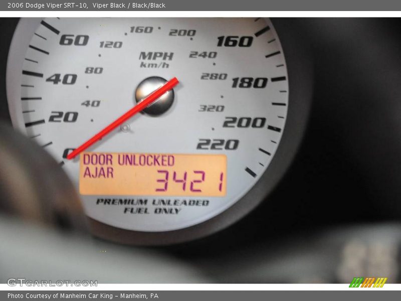 Viper Black / Black/Black 2006 Dodge Viper SRT-10