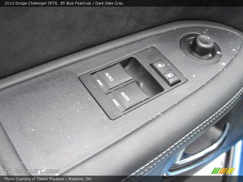 B5 Blue Pearlcoat / Dark Slate Gray 2010 Dodge Challenger SRT8