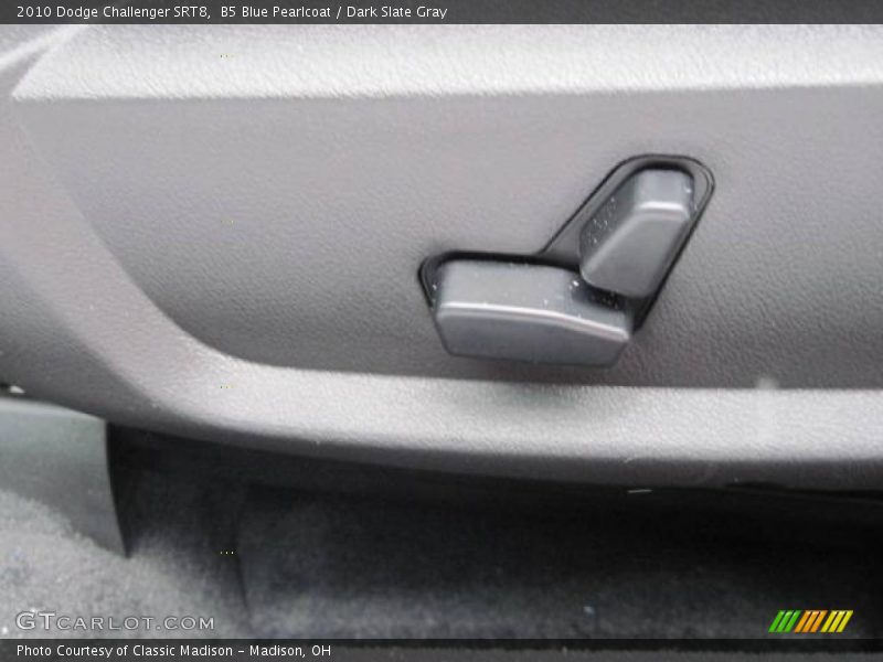 B5 Blue Pearlcoat / Dark Slate Gray 2010 Dodge Challenger SRT8