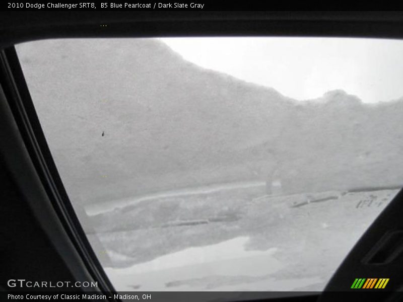 B5 Blue Pearlcoat / Dark Slate Gray 2010 Dodge Challenger SRT8