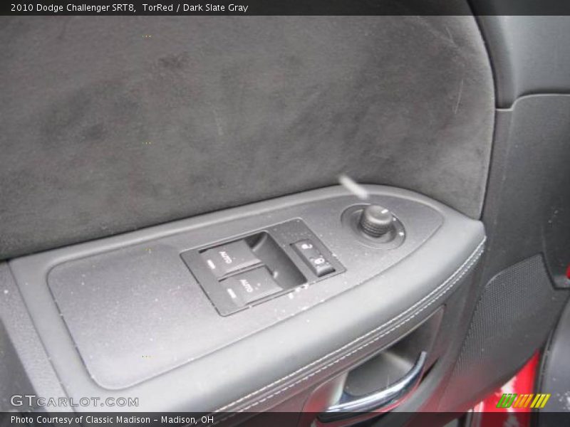 TorRed / Dark Slate Gray 2010 Dodge Challenger SRT8