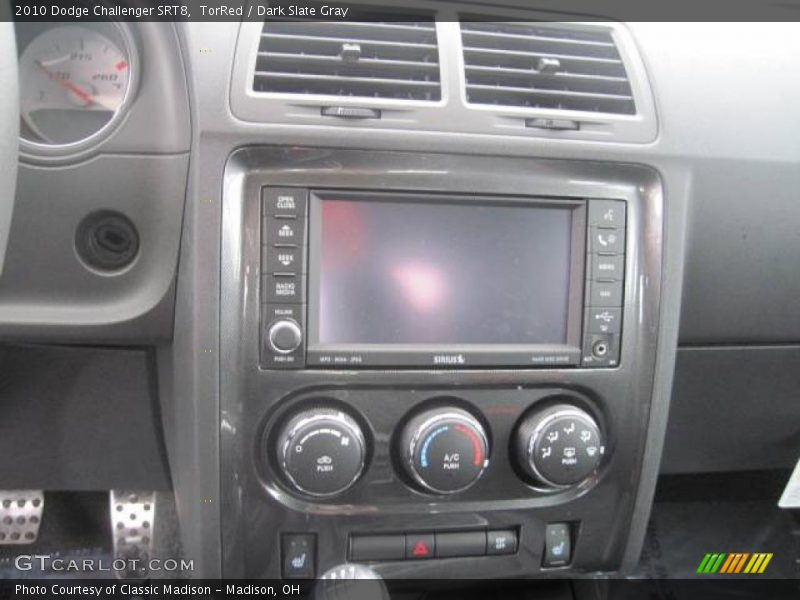 TorRed / Dark Slate Gray 2010 Dodge Challenger SRT8
