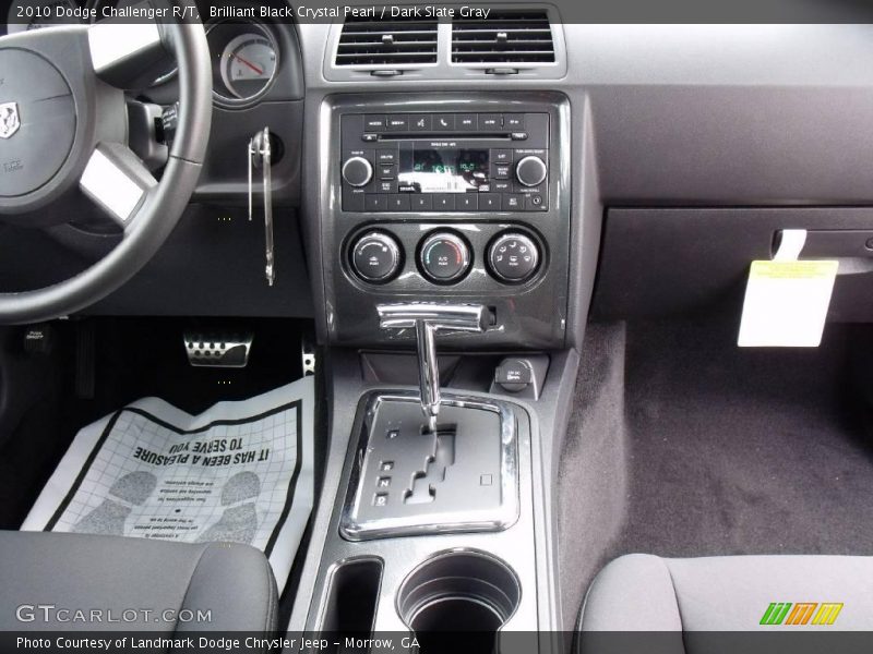 Brilliant Black Crystal Pearl / Dark Slate Gray 2010 Dodge Challenger R/T
