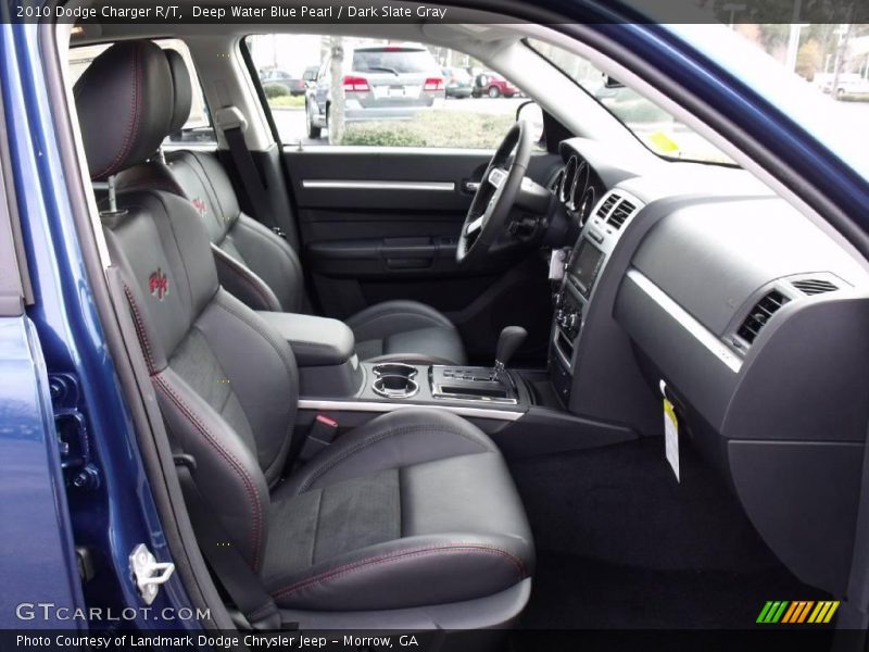 Deep Water Blue Pearl / Dark Slate Gray 2010 Dodge Charger R/T