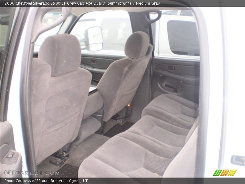 Summit White / Medium Gray 2006 Chevrolet Silverado 3500 LT Crew Cab 4x4 Dually