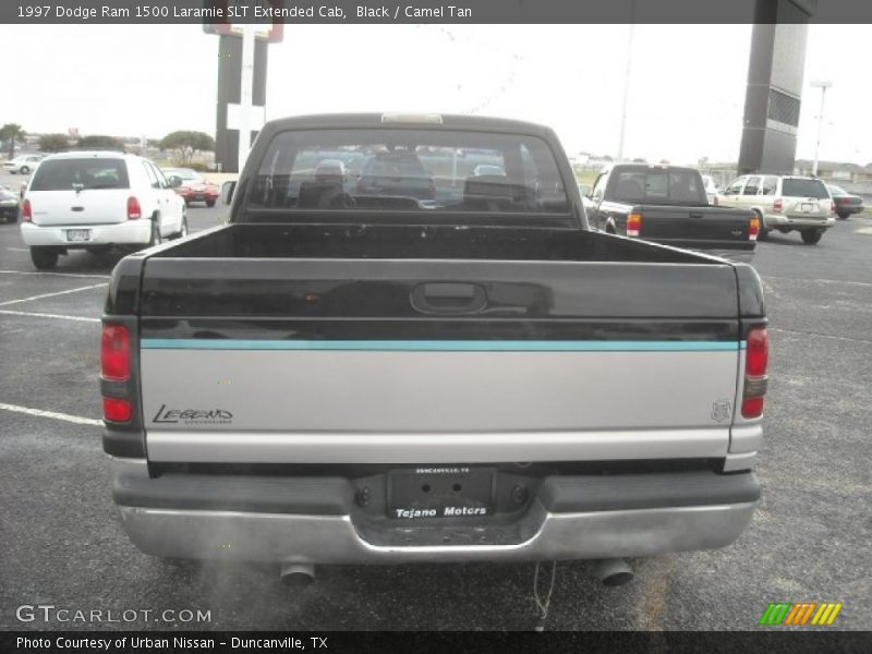 Black / Camel Tan 1997 Dodge Ram 1500 Laramie SLT Extended Cab