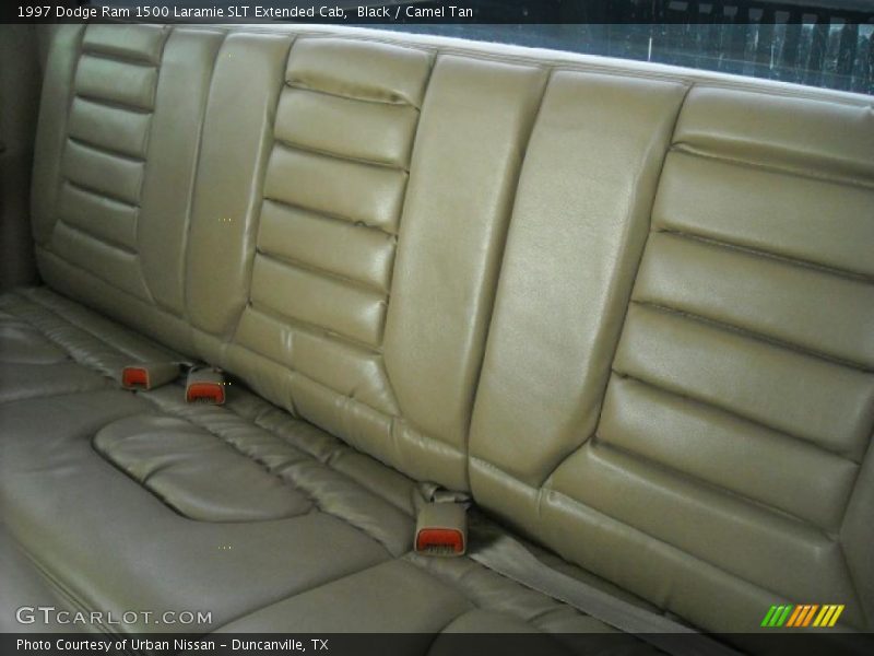 Black / Camel Tan 1997 Dodge Ram 1500 Laramie SLT Extended Cab