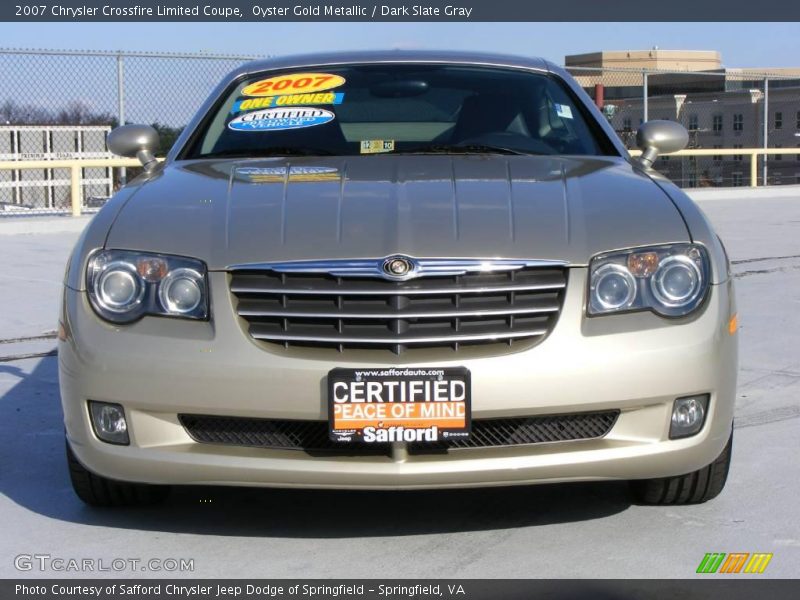 Oyster Gold Metallic / Dark Slate Gray 2007 Chrysler Crossfire Limited Coupe