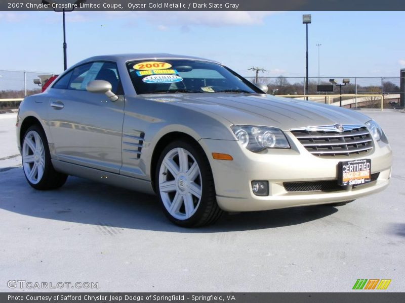  2007 Crossfire Limited Coupe Oyster Gold Metallic