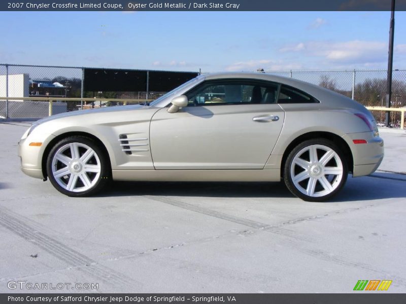  2007 Crossfire Limited Coupe Oyster Gold Metallic