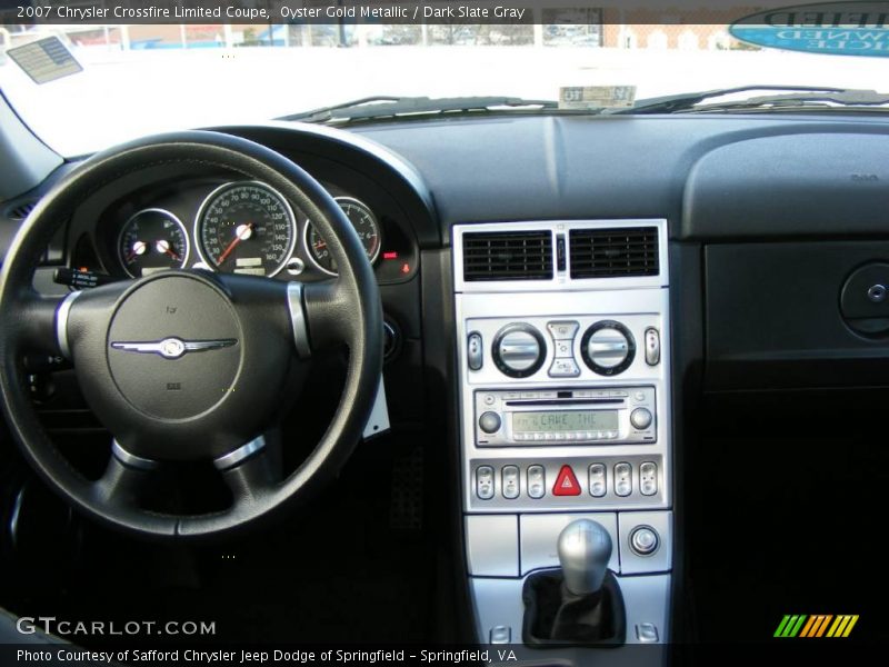 Dashboard of 2007 Crossfire Limited Coupe