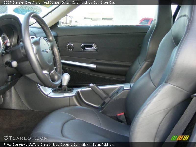  2007 Crossfire Limited Coupe Dark Slate Gray Interior