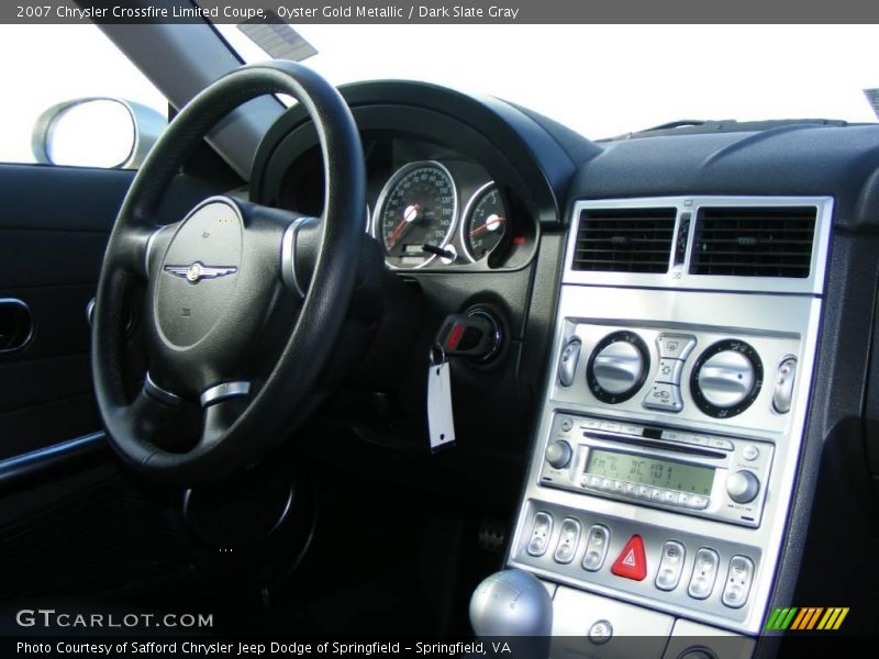 Oyster Gold Metallic / Dark Slate Gray 2007 Chrysler Crossfire Limited Coupe
