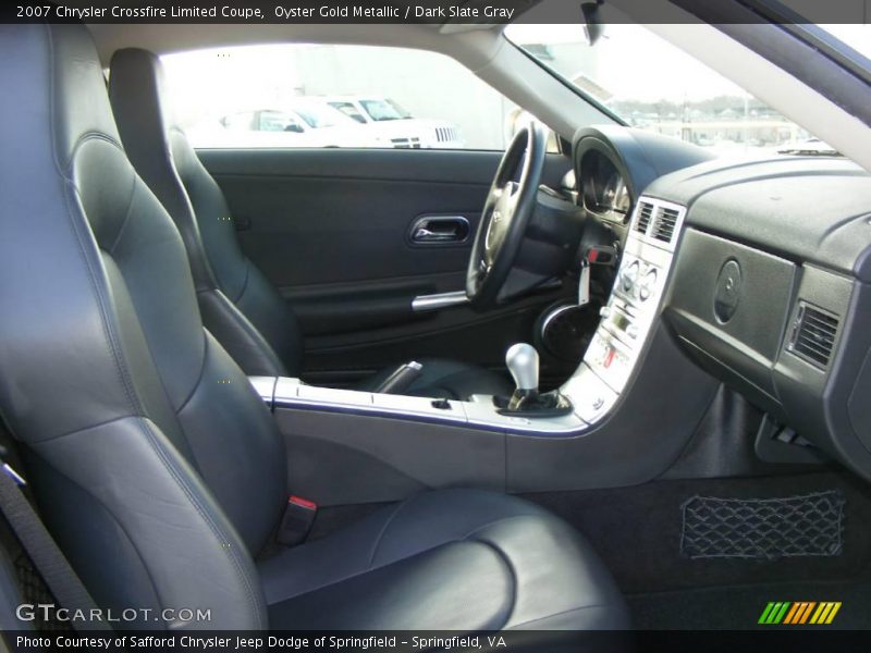 Oyster Gold Metallic / Dark Slate Gray 2007 Chrysler Crossfire Limited Coupe