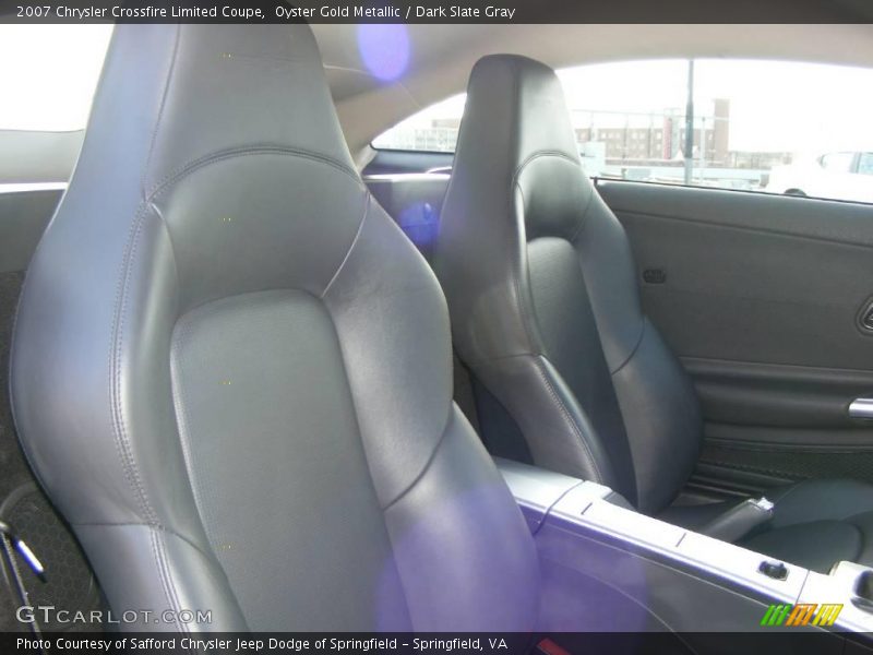 Oyster Gold Metallic / Dark Slate Gray 2007 Chrysler Crossfire Limited Coupe