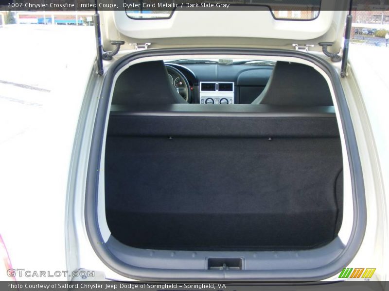  2007 Crossfire Limited Coupe Trunk