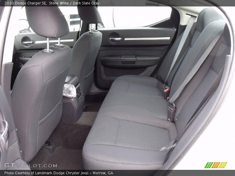Stone White / Dark Slate Gray 2010 Dodge Charger SE