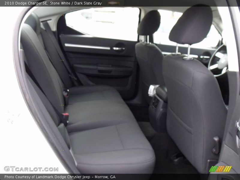 Stone White / Dark Slate Gray 2010 Dodge Charger SE