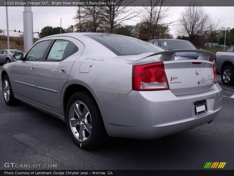 Bright Silver Metallic / Dark Slate Gray 2010 Dodge Charger SXT