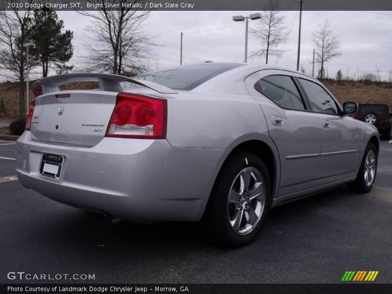 Bright Silver Metallic / Dark Slate Gray 2010 Dodge Charger SXT