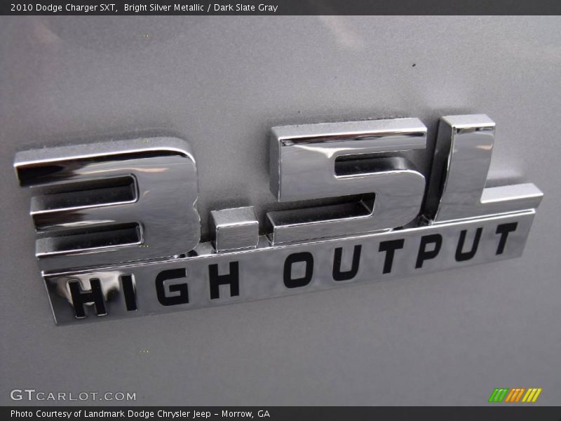 Bright Silver Metallic / Dark Slate Gray 2010 Dodge Charger SXT