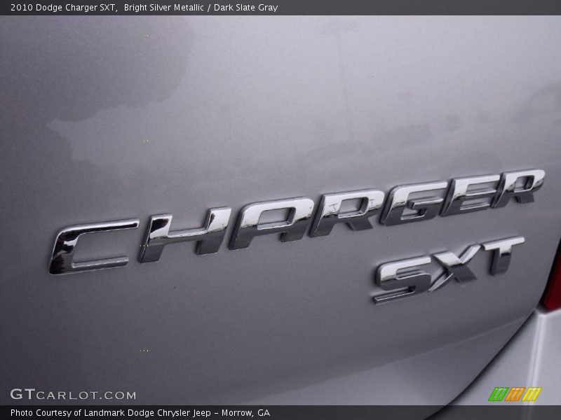 Bright Silver Metallic / Dark Slate Gray 2010 Dodge Charger SXT
