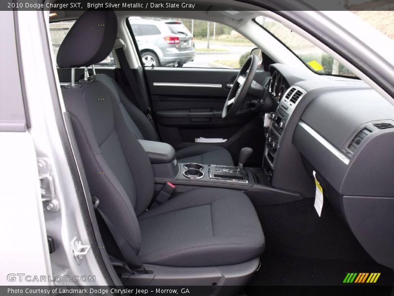 Bright Silver Metallic / Dark Slate Gray 2010 Dodge Charger SXT