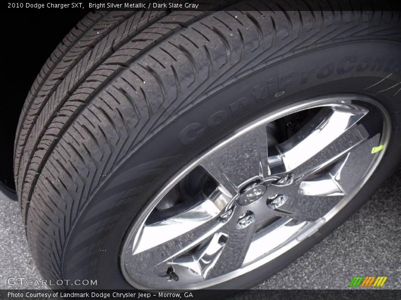 Bright Silver Metallic / Dark Slate Gray 2010 Dodge Charger SXT