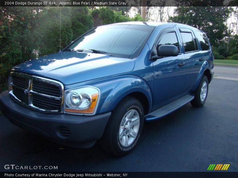 Atlantic Blue Pearl / Medium Slate Gray 2004 Dodge Durango ST 4x4