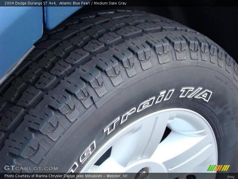 Atlantic Blue Pearl / Medium Slate Gray 2004 Dodge Durango ST 4x4
