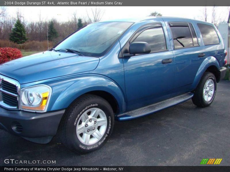Atlantic Blue Pearl / Medium Slate Gray 2004 Dodge Durango ST 4x4