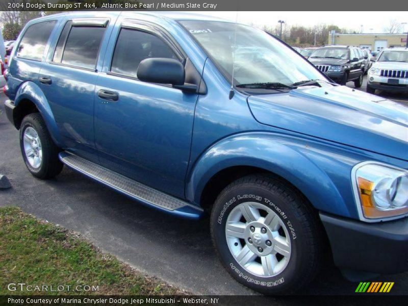 Atlantic Blue Pearl / Medium Slate Gray 2004 Dodge Durango ST 4x4