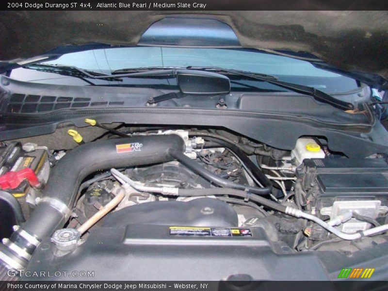 Atlantic Blue Pearl / Medium Slate Gray 2004 Dodge Durango ST 4x4