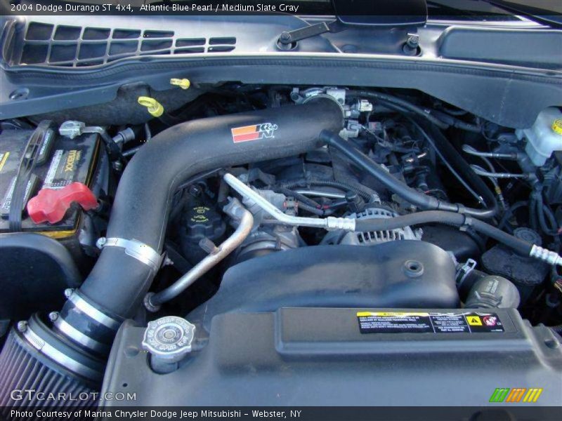 Atlantic Blue Pearl / Medium Slate Gray 2004 Dodge Durango ST 4x4