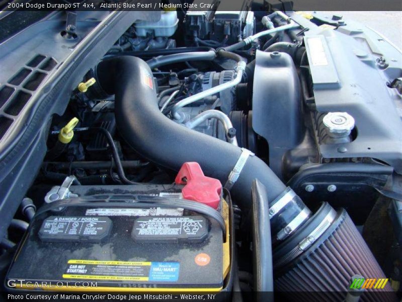 Atlantic Blue Pearl / Medium Slate Gray 2004 Dodge Durango ST 4x4