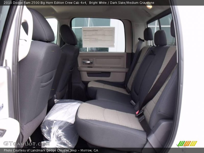 Bright White / Dark Slate/Medium Graystone 2010 Dodge Ram 2500 Big Horn Edition Crew Cab 4x4