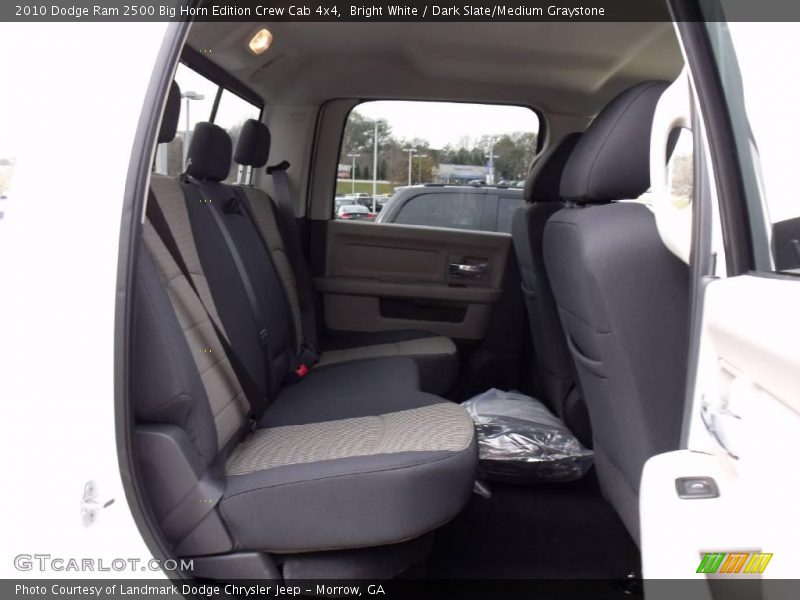 Bright White / Dark Slate/Medium Graystone 2010 Dodge Ram 2500 Big Horn Edition Crew Cab 4x4