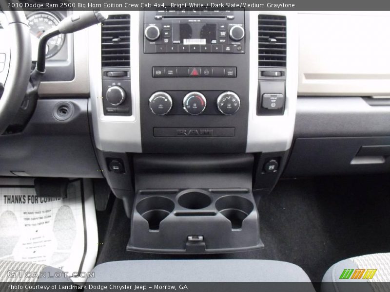 Bright White / Dark Slate/Medium Graystone 2010 Dodge Ram 2500 Big Horn Edition Crew Cab 4x4
