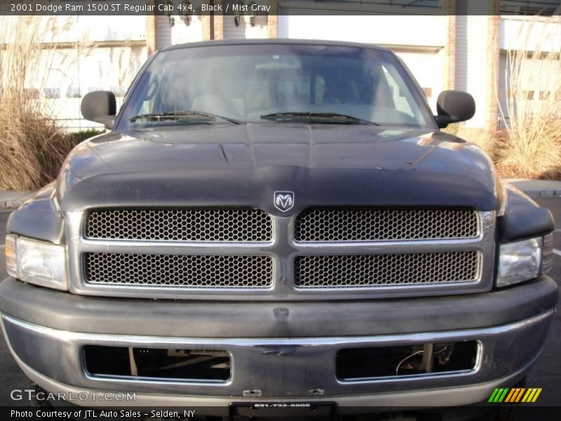 Black / Mist Gray 2001 Dodge Ram 1500 ST Regular Cab 4x4