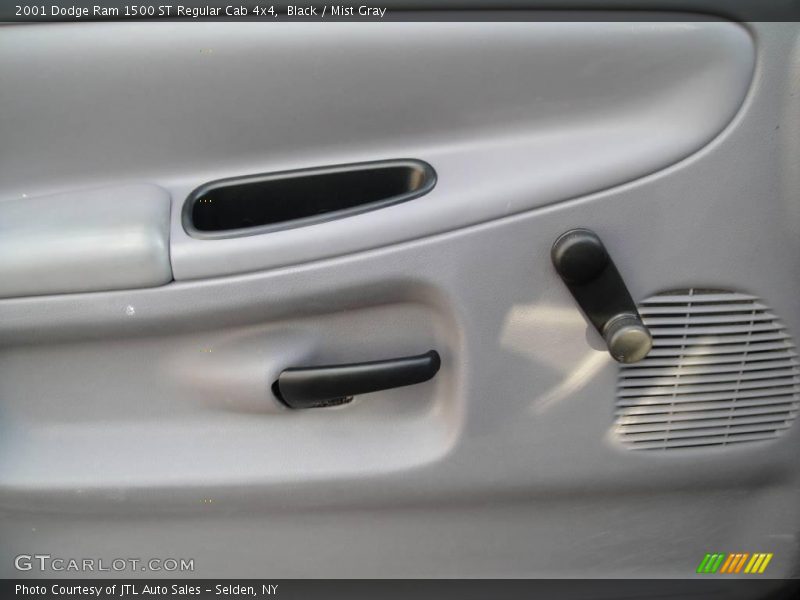 Black / Mist Gray 2001 Dodge Ram 1500 ST Regular Cab 4x4
