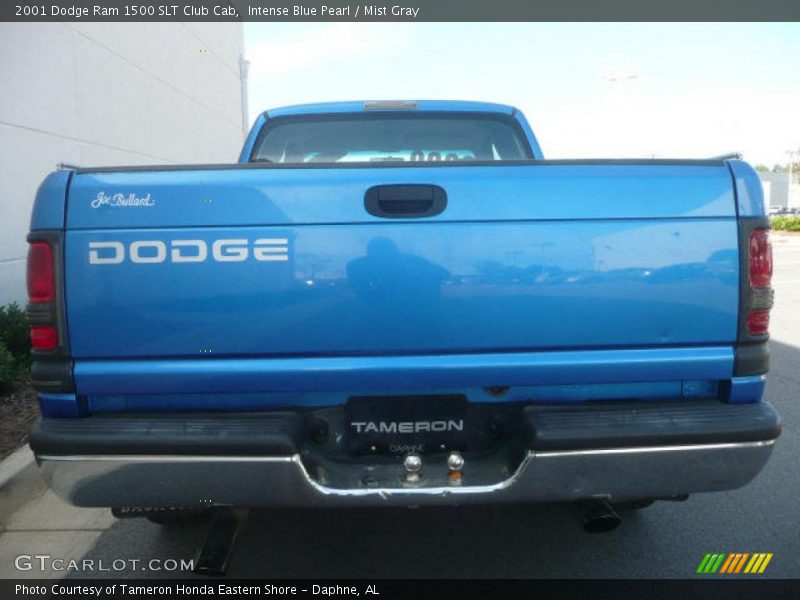 Intense Blue Pearl / Mist Gray 2001 Dodge Ram 1500 SLT Club Cab