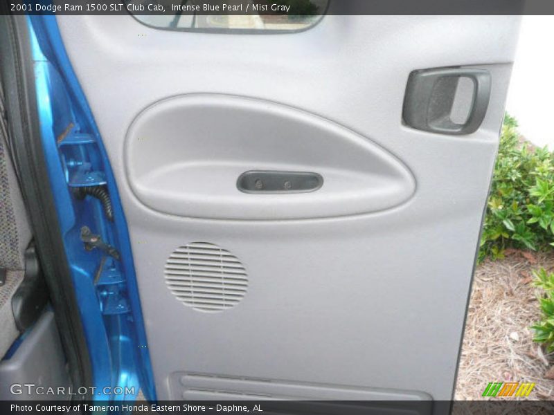 Intense Blue Pearl / Mist Gray 2001 Dodge Ram 1500 SLT Club Cab