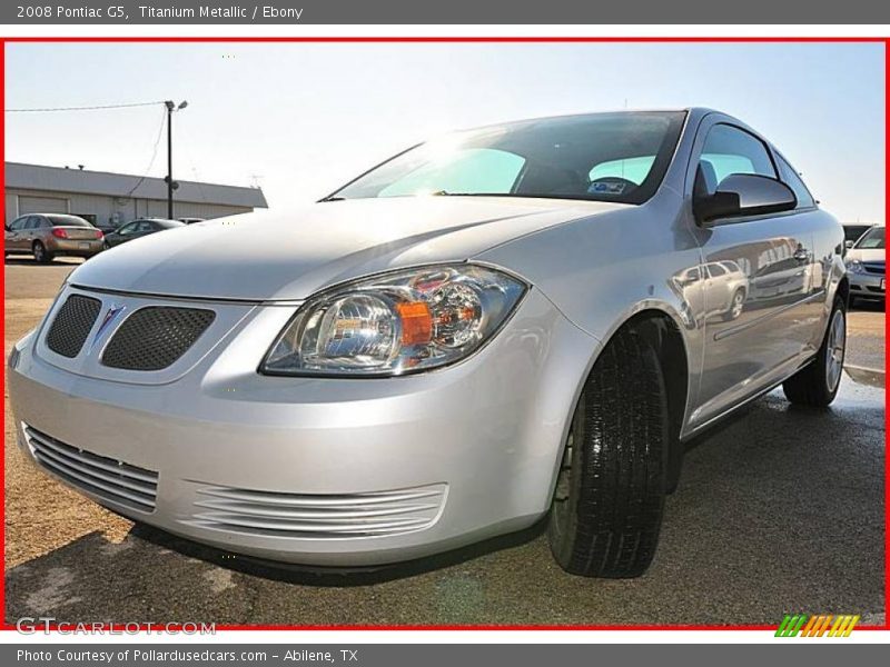 Titanium Metallic / Ebony 2008 Pontiac G5