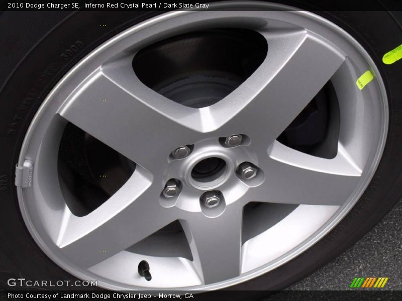 Inferno Red Crystal Pearl / Dark Slate Gray 2010 Dodge Charger SE