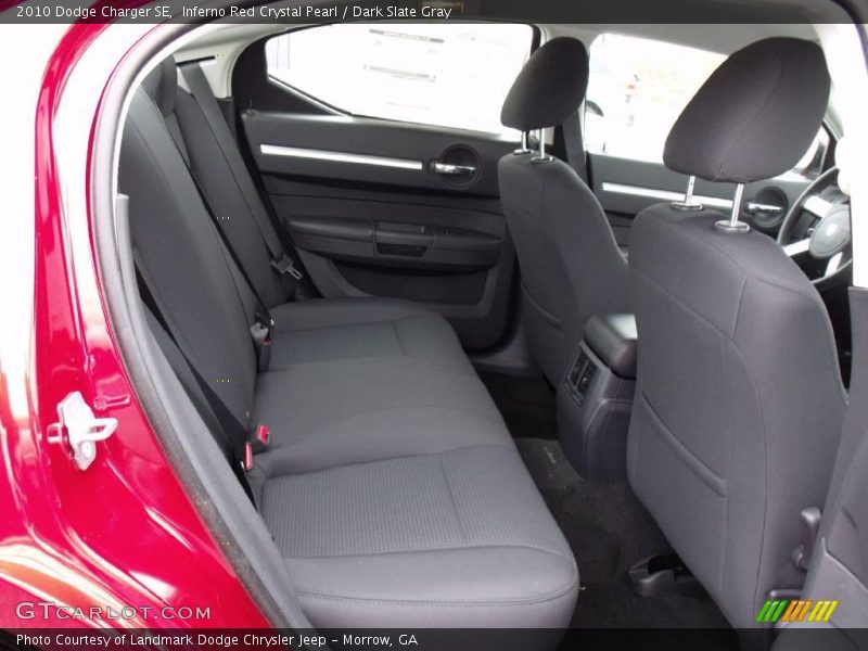 Inferno Red Crystal Pearl / Dark Slate Gray 2010 Dodge Charger SE