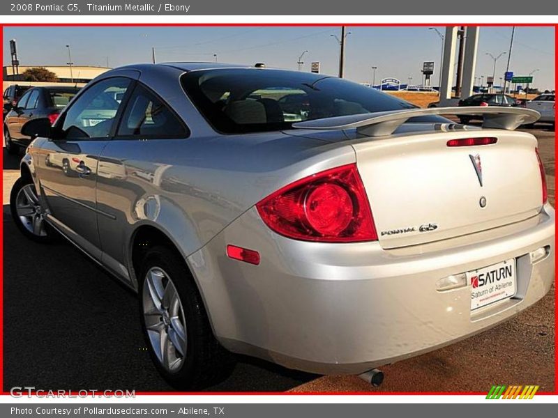 Titanium Metallic / Ebony 2008 Pontiac G5